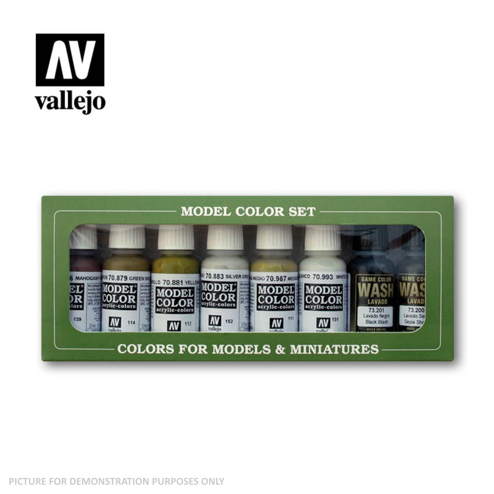 Vallejo Model Colour - Building Set 8 Colour Set